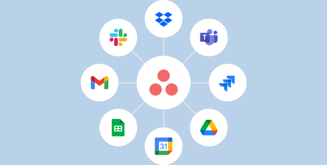 Asana's 200+ integrations simplify project management and let you utilize your favourite tools for seamless coordination and communication.